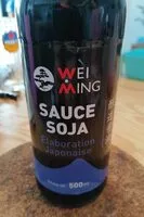 Mängden socker i Sauce Soja
