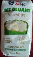 Mängden socker i Riz Gluant