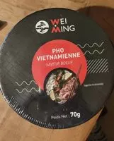 Mängden socker i Pho vietnamienne