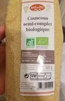 Mängden socker i Couscous semi-complet biologique