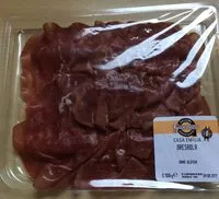 Mängden socker i Casa Emilia bresaola