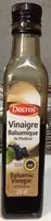 Mängden socker i Vinaigre Balsamique de Modène