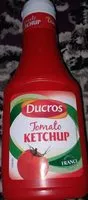Mängden socker i Ketchup - Ducros Squeeze 340 G