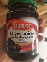 Mängden socker i Olives noires confites dénoyautées