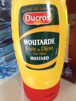 Mängden socker i Moutarde forte de Dijon
