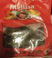 Mängden socker i Pruneaux d'Agen dénoyautés