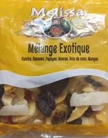 Mängden socker i Mélange exotique