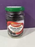 Mängden socker i Olives Noires entières à La Grecque