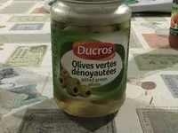 Mängden socker i Pitted Green Olives Ducros 37ci