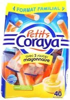 Mängden socker i Petits Coraya avec 2 sauce mayonnaise