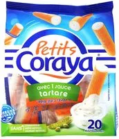 Mängden socker i Batonnets de surimi Les Petits CORAYA avec sauce tartare