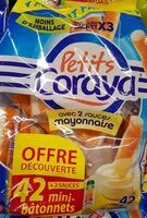 Mängden socker i Petits Coroya avec 2 sauces mayonnaise