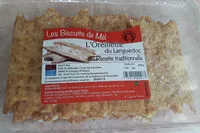 Mängden socker i Oreillette Du Languedoc