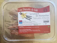 Mängden socker i Les Biscuits de Mel Le Longué de Montpellier