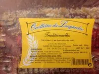 Mängden socker i Oreillettes Du Languedoc