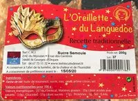 Mängden socker i L'oreillette du languedoc