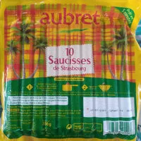 Mängden socker i 10 Saucisses de Strasbourg