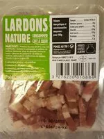 Mängden socker i Lardons nature