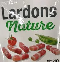 Mängden socker i Lardons nature