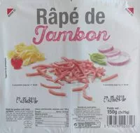 Mängden socker i Râpé de jambon