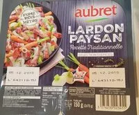 Mängden socker i Lardon paysan