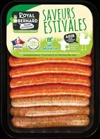 Mängden socker i Mix Royal : 4 saucisses nature + 4 merguez + 4 saucisses aux herbes