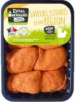 Mängden socker i 8 Hauts de cuisse de poulet assaisonné paprika