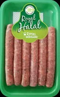 Mängden socker i 6 saucisses aux herbes 100% volaille Halal