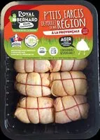 Mängden socker i 8 P'tits farcis de poulet à la provençale