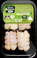 Mängden socker i 4 P'tits farcis de poulet Ail et fines herbes