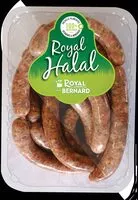 Mängden socker i Saucisses aux herbes en chapelet 100% volaille Halal