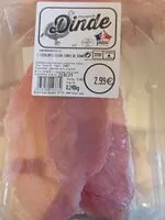 Mängden socker i Escalopes de dinde extra fines