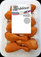 Mängden socker i 8 Pilons de poulet assaisonné au paprika