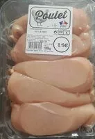 Mängden socker i Filet de poulet