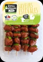 Mängden socker i 4 Brochettes de Filet de Poulet mariné paprika cumin et poivron vert