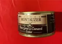 Mängden socker i Foie gras de canard entier