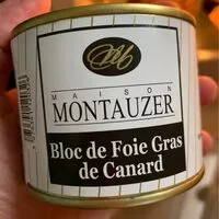 Mängden socker i Bloc de foie gras de canard
