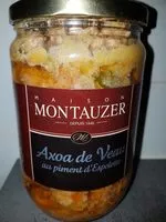 Mängden socker i Axoa de veau au moment d'Espelette