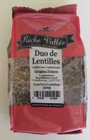 Mängden socker i Duo de  lentilles