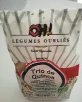 Mängden socker i Trio de quinoa