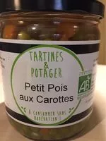 Mängden socker i Petit pois aux carottes