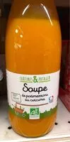 Mängden socker i Soupe de potimarrons au curcuma