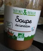 Mängden socker i Soupe de lentilles