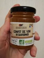 Mängden socker i Confit de vin de sauternes