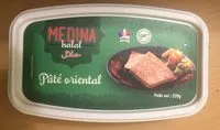 Mängden socker i Pâté Oriental
