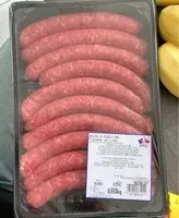 Mängden socker i Saucisse de volaille crue