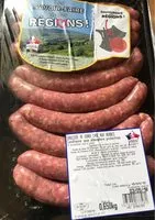Mängden socker i Saucisse de dinde crue aux herbes