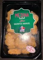 Mängden socker i Nuggets de poulet Halal