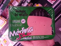 Mängden socker i Mousse de volaille, Halal
