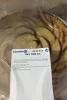 Mängden socker i Tarte pomme